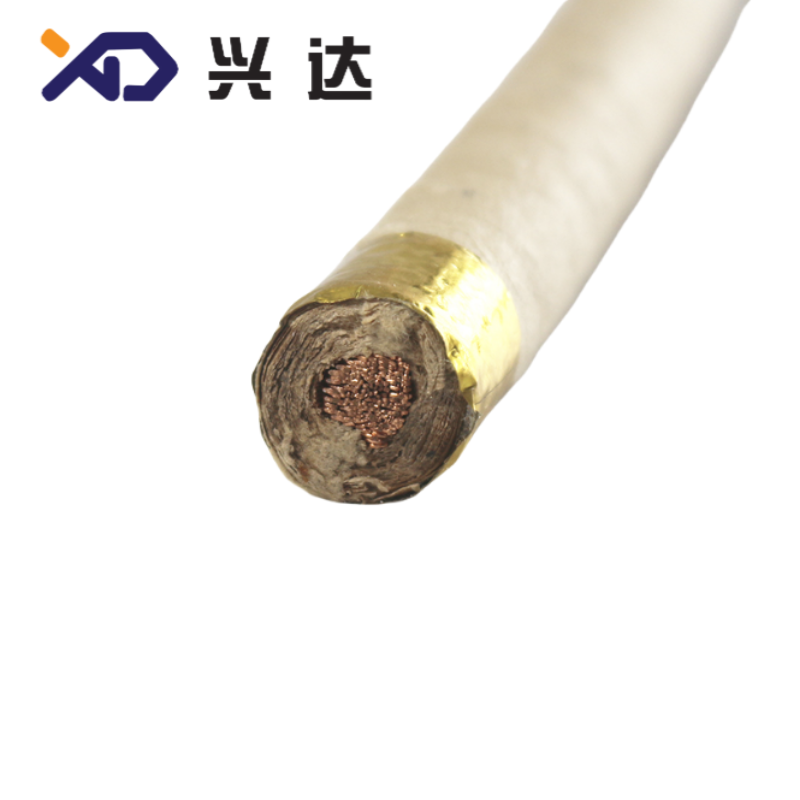 Paper wrapped copper flat wire